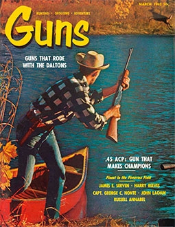 GUNS Magazine march 1962