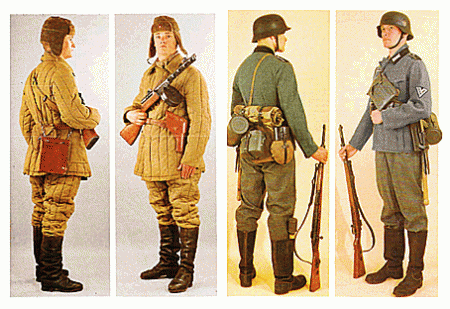 Europa Militaria  2. World War II infantry in Colour Photographs