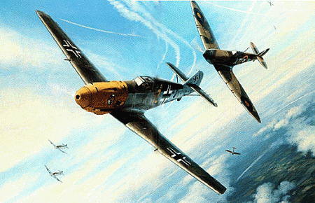 Spitfire vs Bf 109 - (Osprey Duel 5)