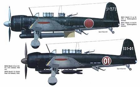 Kagero - Slynne Samoloty 03 - Nakajima B6N Tenzan