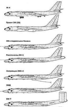 Дальние бомбардировщики М-4 и 3М (Экспринт)